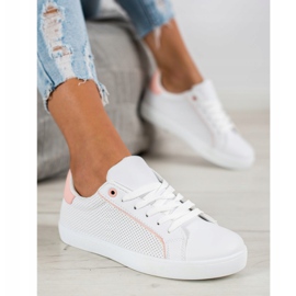 SHELOVET Bequeme Sportschuhe weiß 1