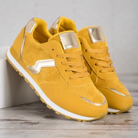 SHELOVET Senf Sportschuhe mehrfarbig gelb 1