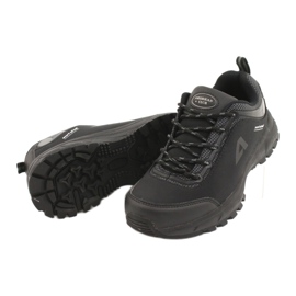 American Club Amerikanische Sportschuhe wasserdichte Softshell HL04 / 20 schwarz grau 3