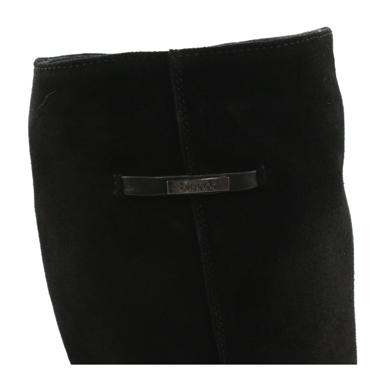 Arka Frauen Leder schwarze Stiefel 7217 4