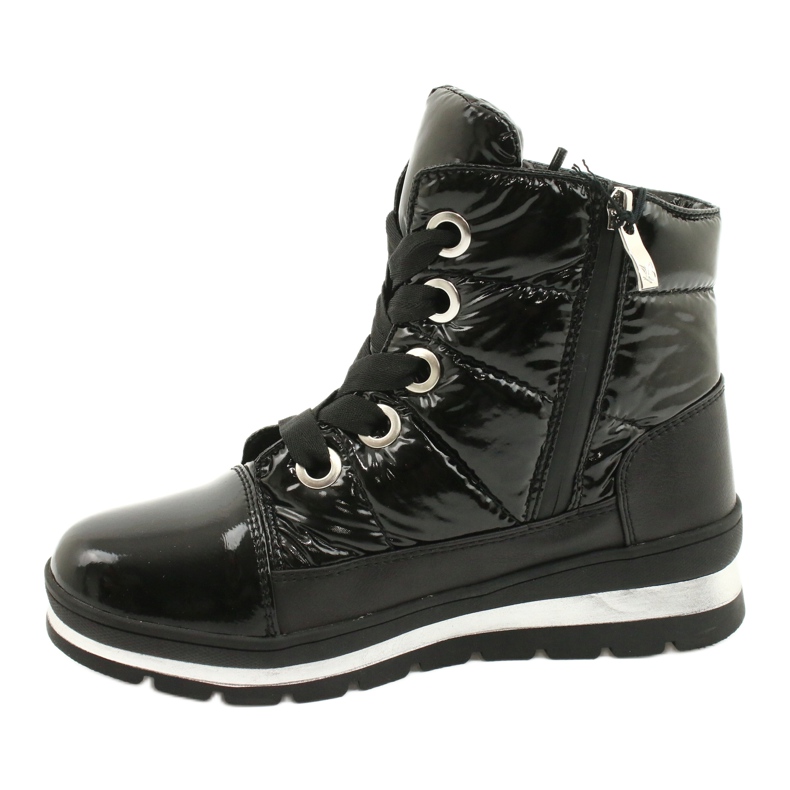 Schwarze Schneestiefel, Caprice 26212-25 019 Membran 1