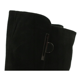 Schwarze Stiefel Sergio Leone KZ277 4