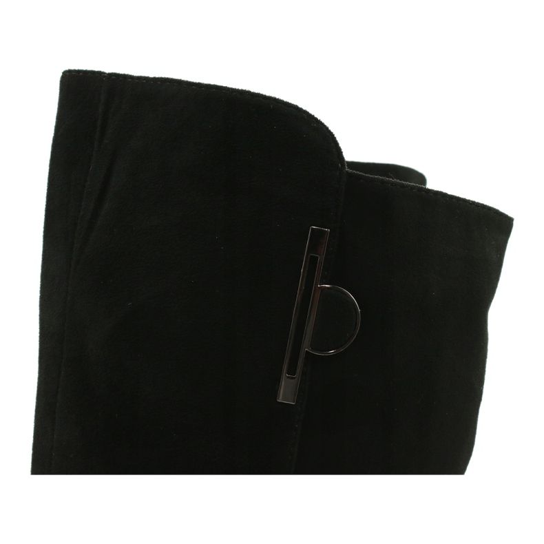 Schwarze Stiefel Sergio Leone KZ277 4