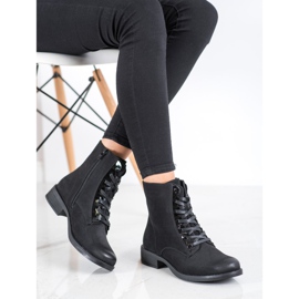 Sergio Leone Bequeme Damenstiefel schwarz 1