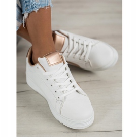 SHELOVET Modische Sportschuhe weiß 1