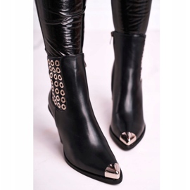 FS1 Hohe Stiefel für Damen Steel Toe Schwarz Only Time 2