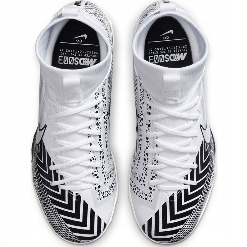 Nike Mercurial Superfly 7 Academy Mds Tf Junior BQ5407 110 Fußballschuh weiß 1