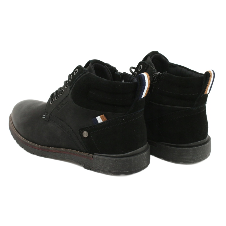 McBraun Eco-Mens Black Eco Ticking Stiefel 20MN29-3131 schwarz 3