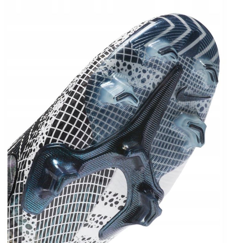 Nike Vapor 13 Elite Mds Fg M CJ1295-110 Fußballschuhe marineblau, weiß, grau / silber weiß 1