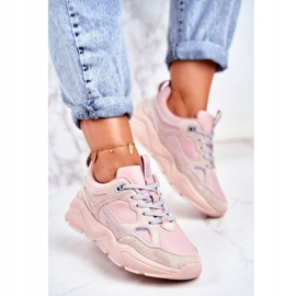 Hell Rosa Big Star GG274655 Turnschuhe beige 1