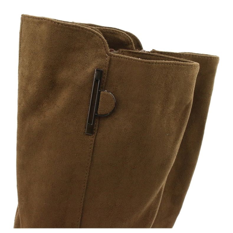 Wildlederstiefel Oliv Sergio Leone KZ277 braun 4