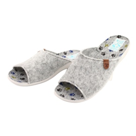 Filzpantoffeln Adanex 25494 grau 2