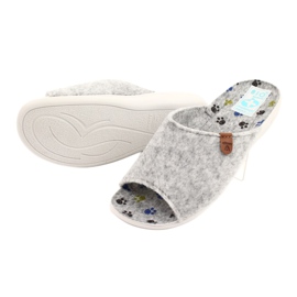 Filzpantoffeln Adanex 25494 grau 3