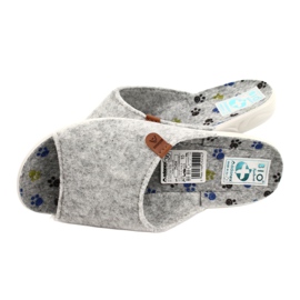 Filzpantoffeln Adanex 25494 grau 4