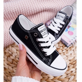 Kinderschuhe Sneaker Big Star Schwarz FF374206 weiß 3