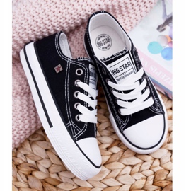 Kinderschuhe Sneaker Big Star Schwarz FF374206 weiß 2