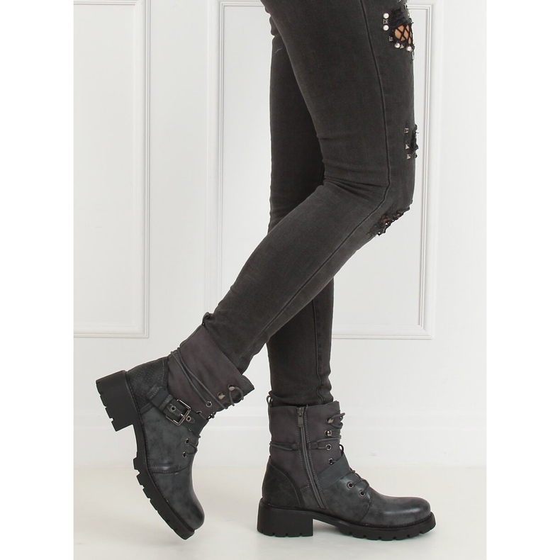 Grau 1215-PA Graue Arbeitsstiefel 2