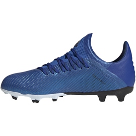 Adidas X 19.1 Fg Jr blau Fußballschuhe EG7164 1