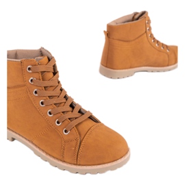 Camel Schnürstiefel BK-77 gelb 1