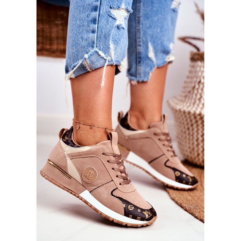 Damen Sportschuhe Beige Golden Clementine Elements braun 1