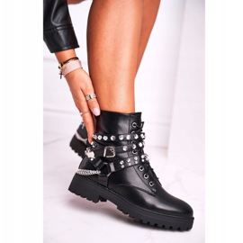 FB2 Damen Stiefel Warm Jets Chains Black Desire schwarz 1