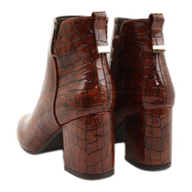 M.Daszyński Isolierte Stiefel Daszyński SA186-1 braun 2