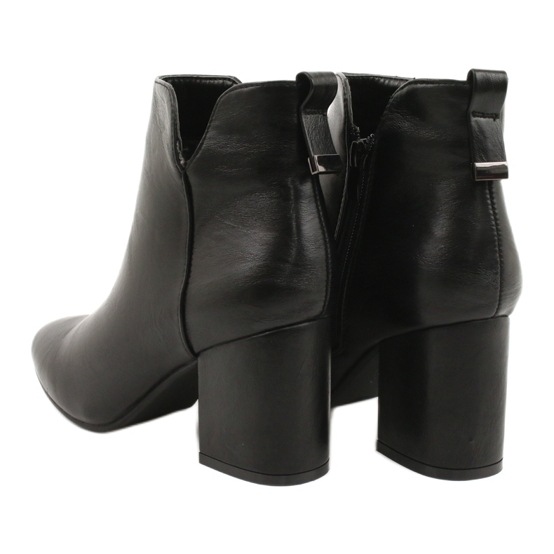 M.Daszyński Isolierte Stiefel Daszyński SA186-1 schwarz 3