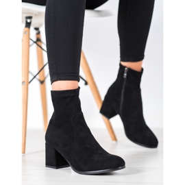 Evento Stiefel mit hohem Absatz schwarz 1