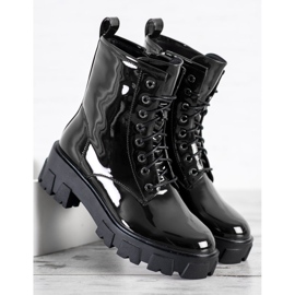 Goodin Lackierte Arbeiter schwarz 2