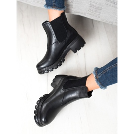 Goodin Chelsea-Boots auf der Plattform schwarz 2