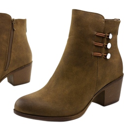 Khaki Wildleder Stiefeletten am Keenshaper Post grün 1