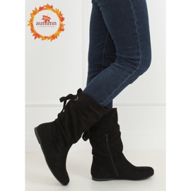 Schwarze Schärpen für Damen DH29 Black 1