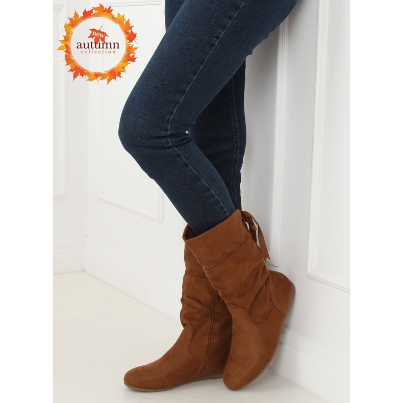 Kamelschärpe für Damen DH29 Camel braun 1