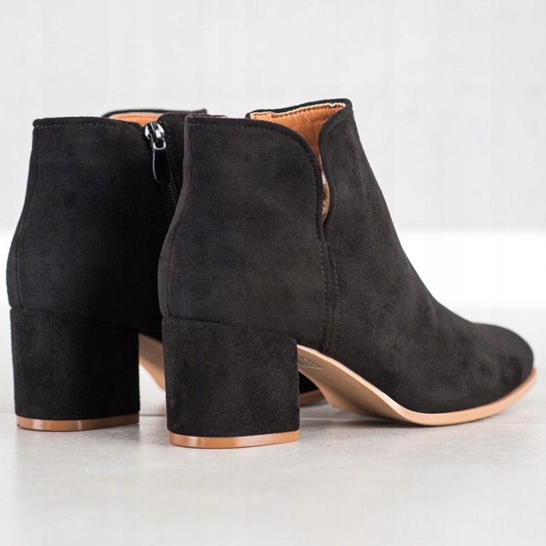 Bella Paris Stylische Stiefel mit hohen Absätzen schwarz 1