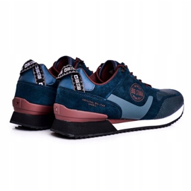 Sport Herren Sneaker Big Star Grün GG174549 marineblau 1