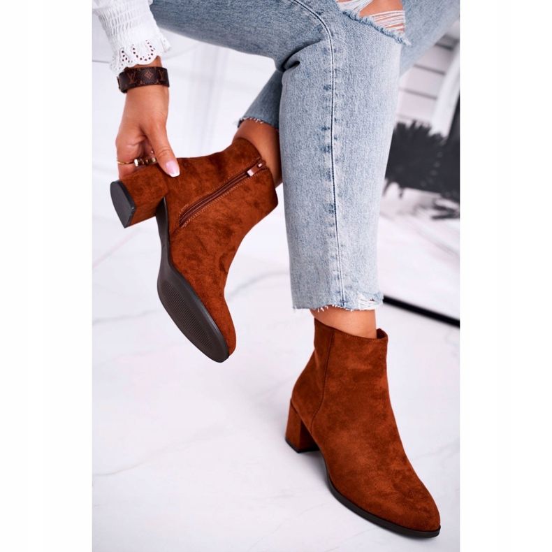 Damenstiefel Sergio Leone Camel BT528 braun 2