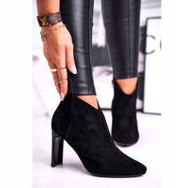 Damenstiefel auf hohem Absatz Laura Messi Schwarz 2200 2