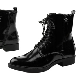 Schwarze Damen Arbeitsstiefel A8315 / B 1