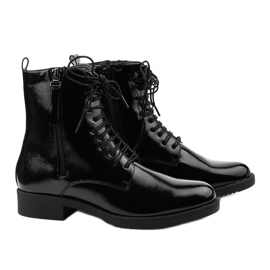 Schwarze Damen Arbeitsstiefel A8315 / B 2