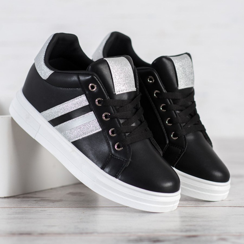 SHELOVET Sportschuhe auf einem Keil schwarz 1