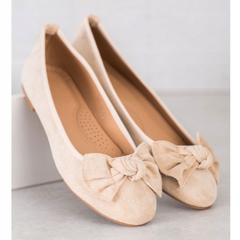 Sixth Sense Ballerina mit Schleife beige 2