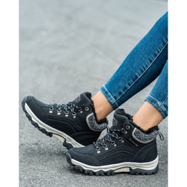 Ax Boxing Bequeme Trekkingschuhe schwarz 1