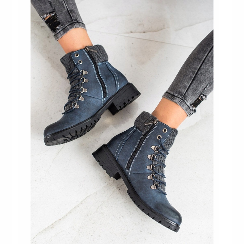 Filippo Stilvolle Trapper navy blau blau 2