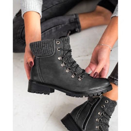 Filippo Stilvolle Trapper schwarz 2