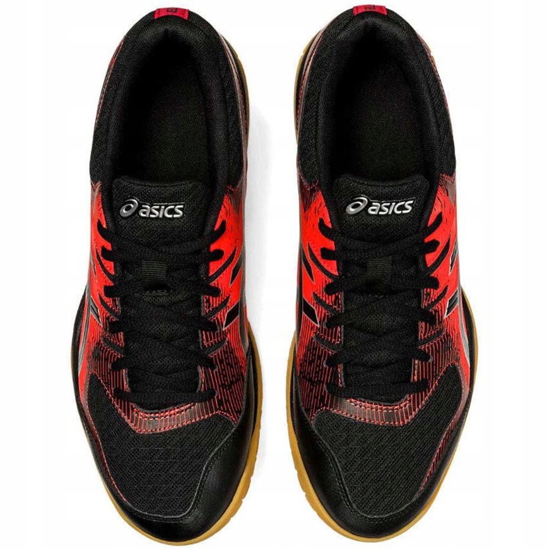 Asics Gel Rocket 9 schwarz-rot 1071A030 003 Herren Volleyballschuhe 1