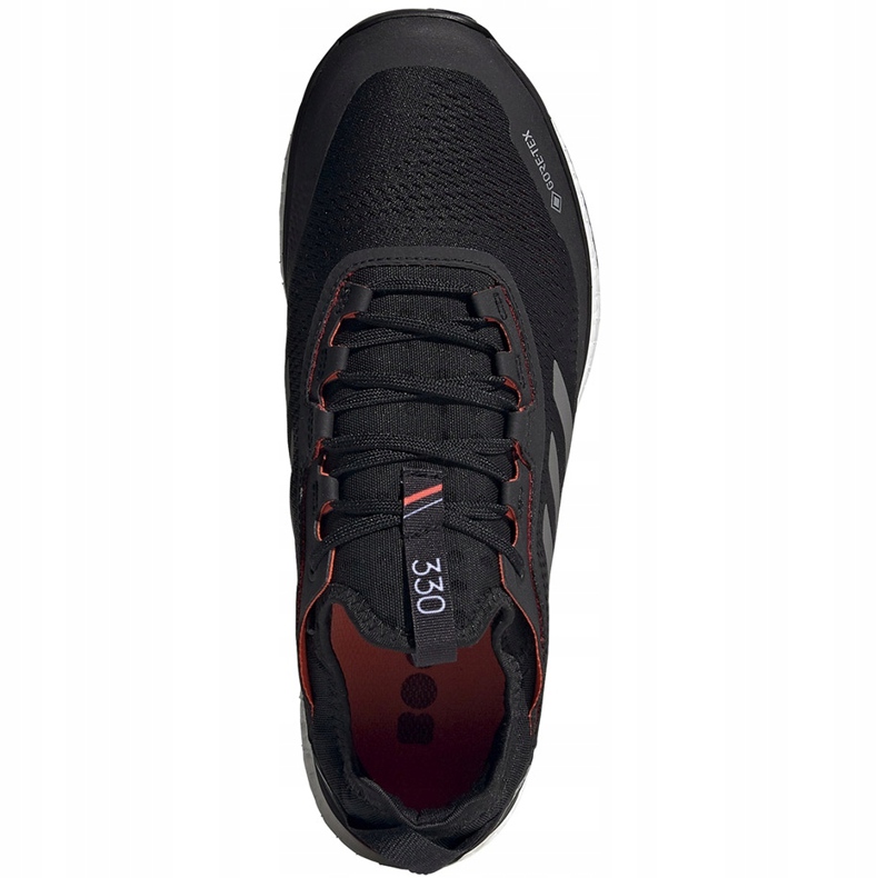 Adidas Terrex Agravic Flow Herrenschuhe schwarz und rot FU7448 1