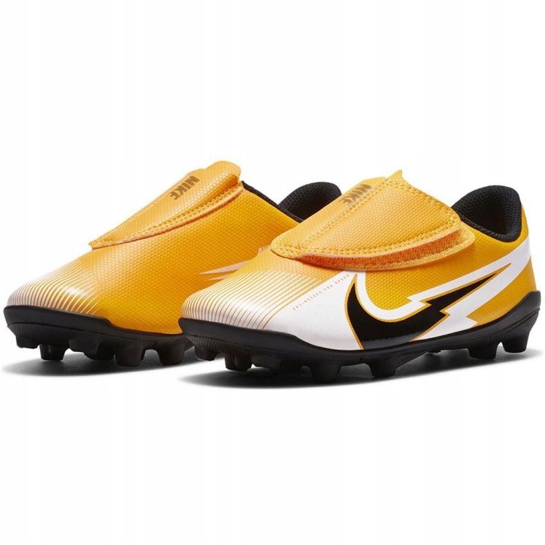 Nike Mercurial Vapor 13 Club Mg PS (V) Jr AT8162 801 Fußballschuhe gelb gelb 1