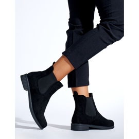 SHELOVET Stylische Chelsea-Boots schwarz 2