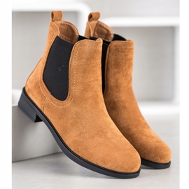 Stylische braune Chelsea-Stiefel 2