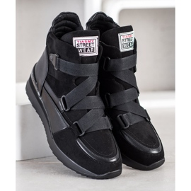 Gogo Modische Sportschuhe schwarz 1